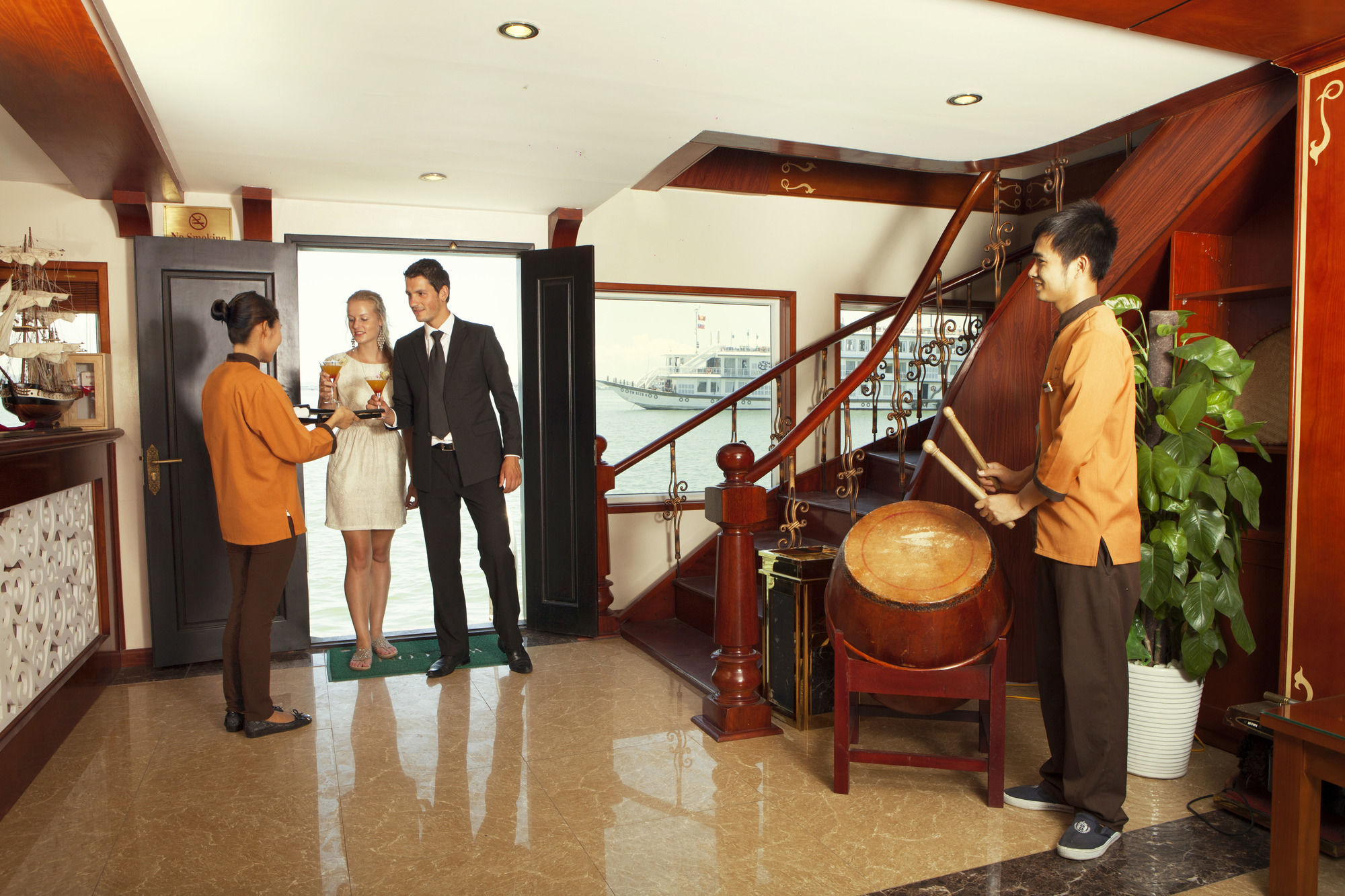 Huong Hai Sealife Cruise Ha Long Eksteriør billede
