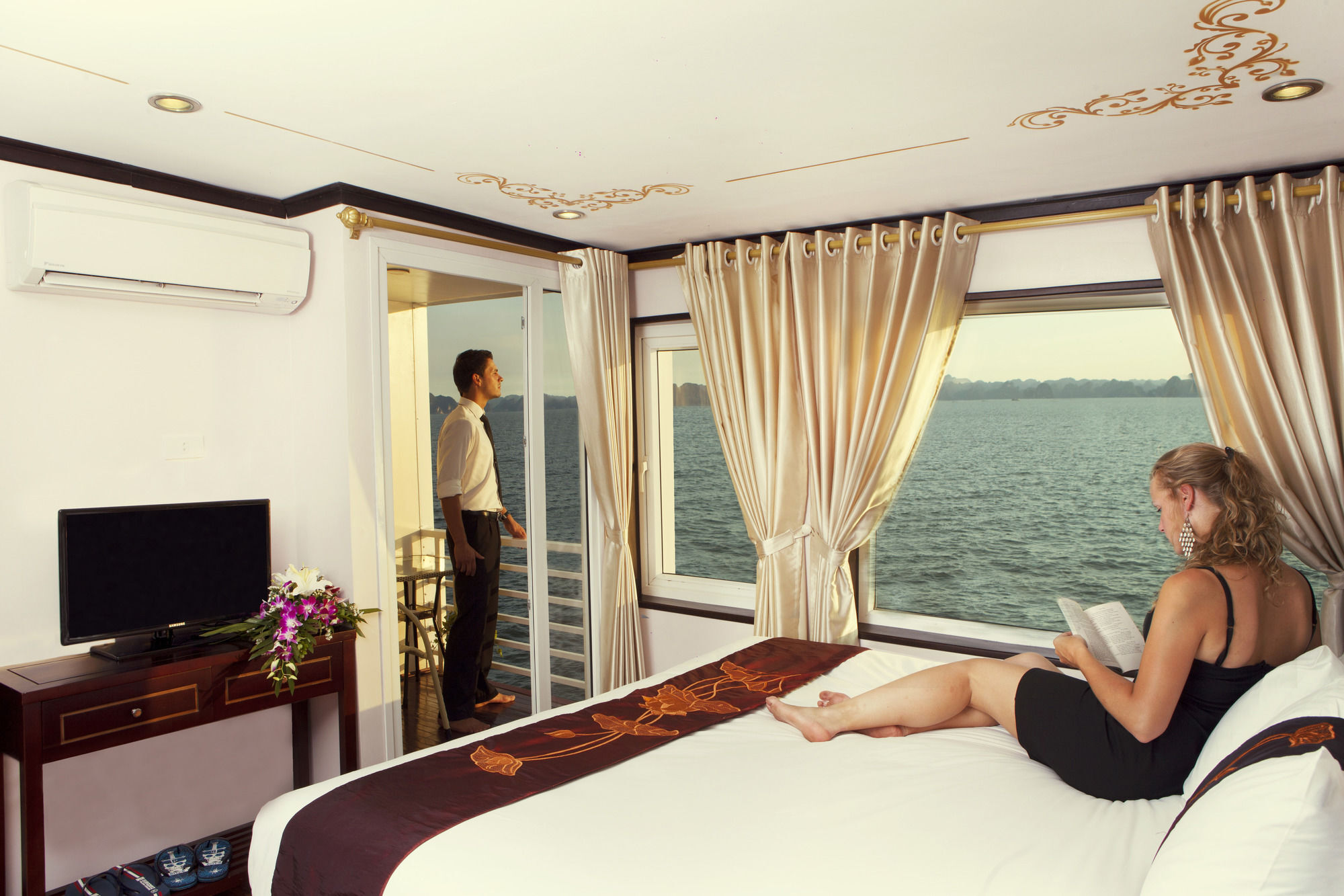 Huong Hai Sealife Cruise Ha Long Eksteriør billede